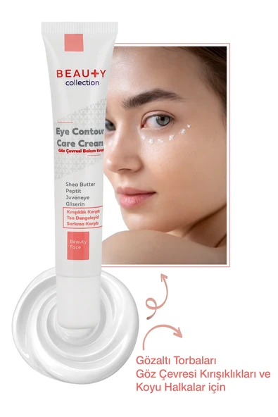 BEAUTY COLLECTİON Göz Çevresi Kaz Ayakları Ve Gözaltı Torbaları Için Antioksidan Ve Aydınlatıcı Bakım Kremi - 20 ml - Resim 4