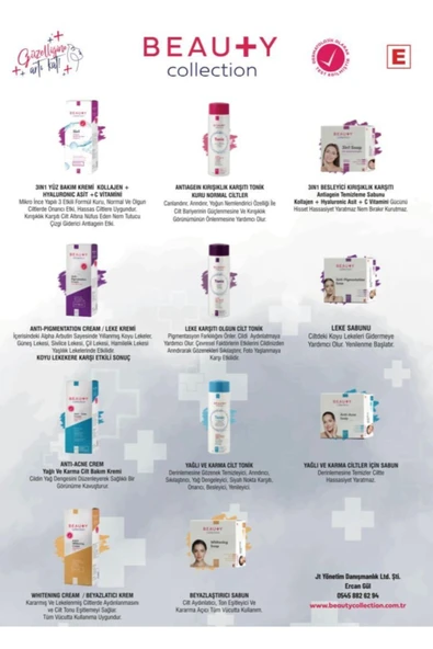BEAUTY COLLECTİON 3in1 Ultra Nem Tutucu Hyalüronik Asit C Vitamini Bakım Kremi - Resim 5
