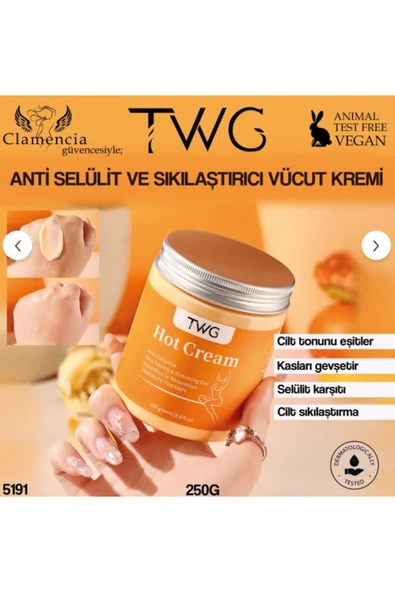 TWG Profesyonel Anti-Selülit Vücut kremi