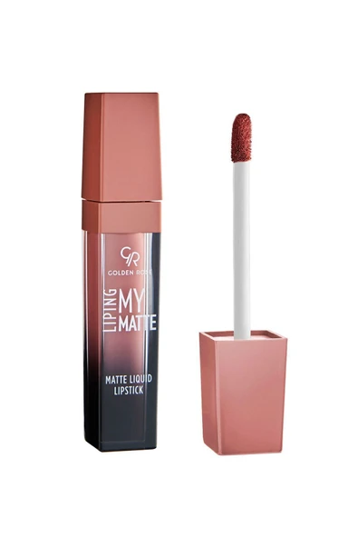GOLDEN ROSE Liping My Matte No: 04 - Likit Mat Ruj - 8691190434724 - Resim 4