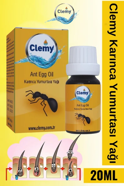 CLEMY Karınca Yumurtası Yağı 20 Ml