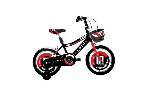 ÜMİT 1647 ALPINA-M-BMX-V ERKEK ÇOCUK BİSİKLETİ 16 JANT SİYAH KIRMIZI ürün görseli