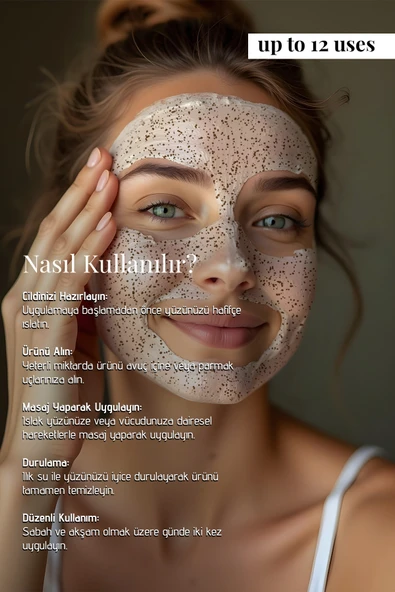 JEUNESSE Coffee Scrub Kahveli Peeling Maske 150 ml - 3