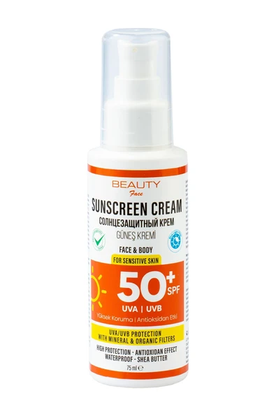 BEAUTY FACE 50 Spf Antioksidan Etkili Leke Oluşumunu Önleyen Güneş Kremi – 75 ml - 2