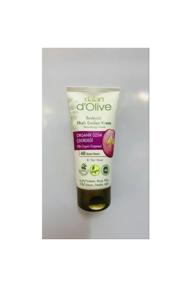 DALAN Dolive 60Ml Tüp Krem (Üzüm Çekirdeği) ürün görseli