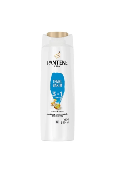 PANTENE Şampuan 350 Ml 3 ün 1 Temel Bakım - 2