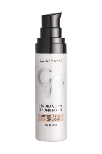 GOLDEN ROSE Liquid Glow Illuminator Renkli, Aydınlatıcı ve Parlak Makyaj Bazı 30 ml - 2
