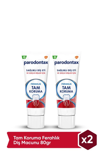 PARODONTAX Tam Koruma Ferahlık Diş Macunu 50 ml X 2 Adet