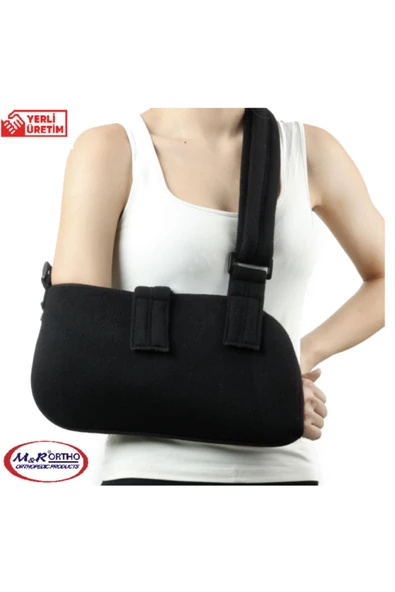 M&R ORTHO ORTOPEDIC PRODUCTS Lüx Kol Askısı - Sünger Kumaş - 1