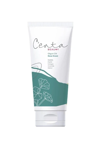 C'ENTA BEAUTY Anti Aging Etkili Gece Kremi Olgun Ciltler Için 50 ml