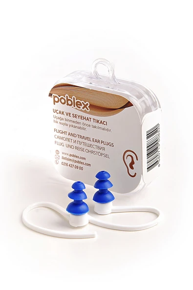 POBLEX Uçak Ve Seyahat Tıkacı 1 Çift Kutulu - 3