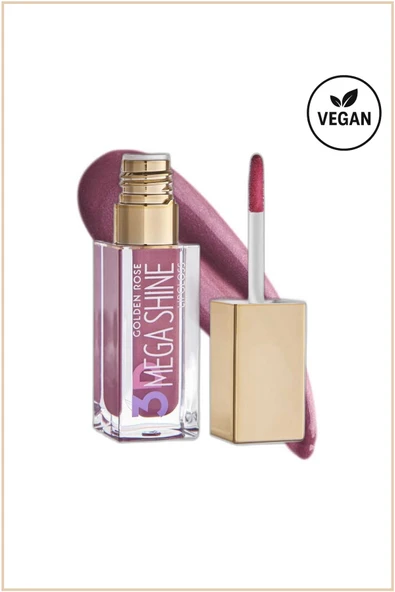 GOLDEN ROSE 3D Mega Shine Lipgloss 118 Shimmer Dudak Parlatıcısı 5,2 ml - 3