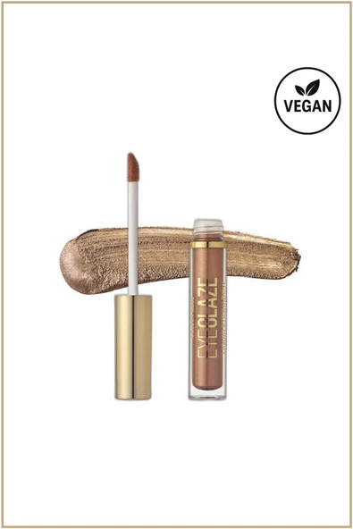 GOLDEN ROSE Eye Glaze Liquid Eyeshadow 08 Rosy Brown Likit Far 3,5 ml - 2