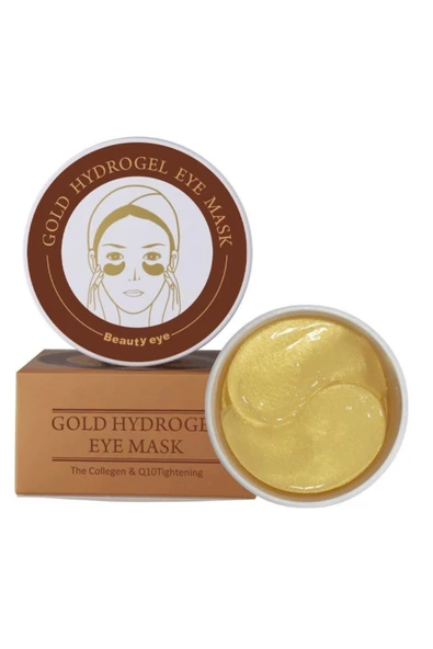 BEAUTY COLLECTİON Gold Hydrogel Eye Mask Gözaltı Maskesi 60 Adet ürün görseli