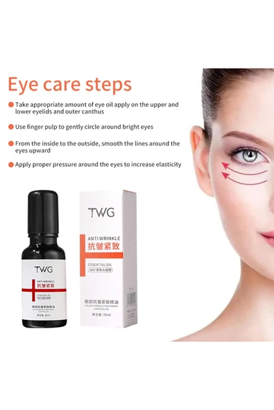 TWG Kırışıklık Karşıtı& Sıkılaştırıcı Göz Altı Bakım Serumu 20ml - Resim 8