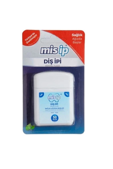 MİS İP Mis Ip Profesyonel Naneli Diş Ipi 50 Mt
