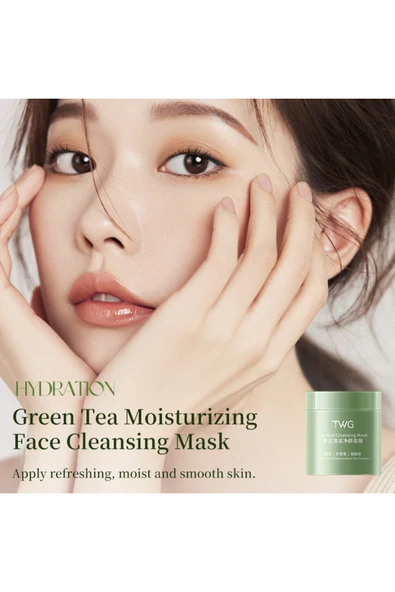TWG Yeşil Çay Özlü Arındırıcı Yüz Maskesi 120g