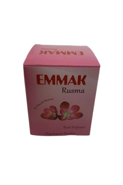 EMMAK Rusma Tüy Dökücü Hamam Otu Tozu –