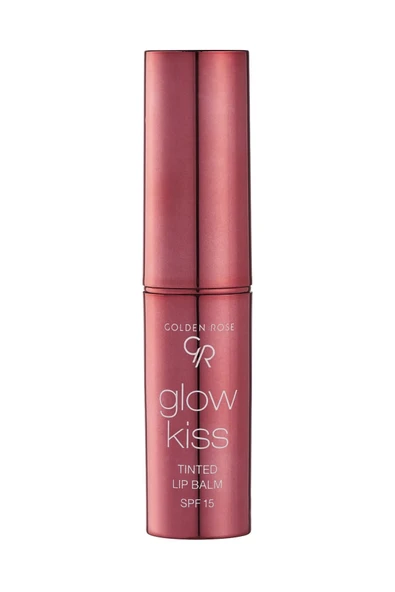 GOLDEN ROSE GLOW KISS TINTED LIP BALM PEACH SHAKE NO 04- - 3