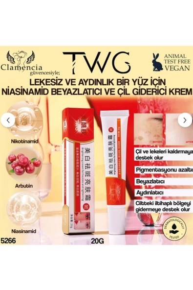 TWG Süper Brightening Krem Ekstra Beyazlatma,leke Ve Çil Giderici (GECE KREMİ) ürün görseli
