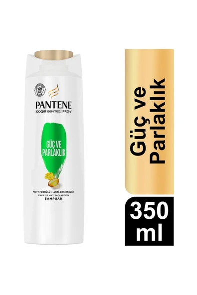 PANTENE Şampuan 350 ml Güçlü Ve Parlak - Resim 2