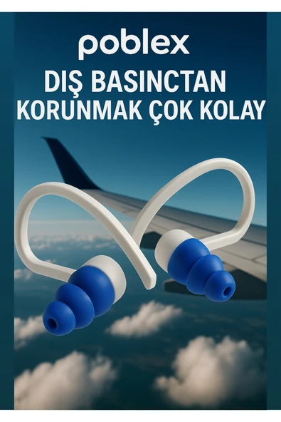 POBLEX Uçak Ve Seyahat Tıkacı 1 Çift Kutulu - 2