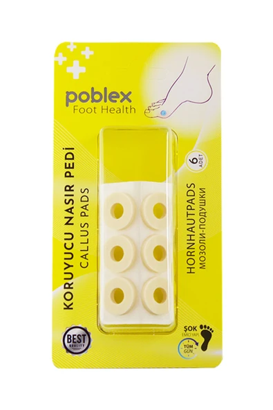 POBLEX Koruyucu Nasır Pedi 6 Adet