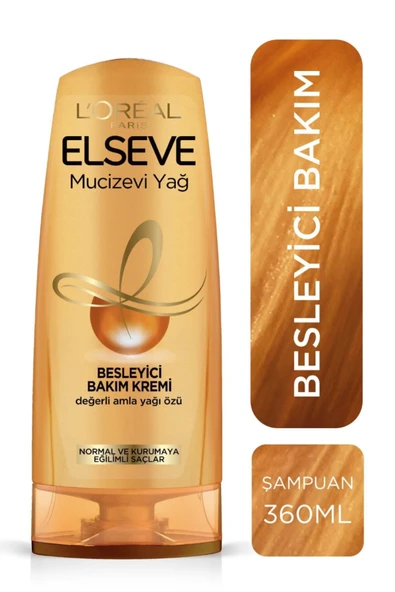 ELSEVE Mucizevi Yağ Besleyici Bakım Kremi Amla Yağı 360 ml ürün görseli