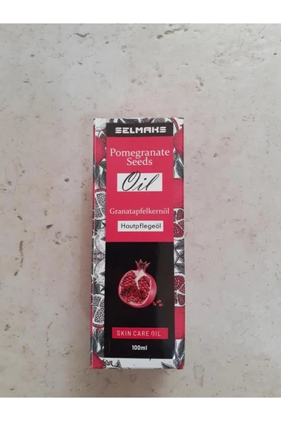 SELMAKS Nar Çekirdeği Yağı 100ml – Doğal Antioksidan, Cilt Onarıcı Ve Nemlendirici Bakım Yağı
