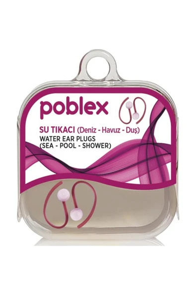 POBLEX Su Deniz Havuz Duş Tıkacı 1 Çift Kutulu