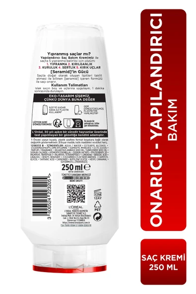 ELSEVE Komple Onarıcı 5 Yapılandırıcı Bakım Kremi 250 ml - 7