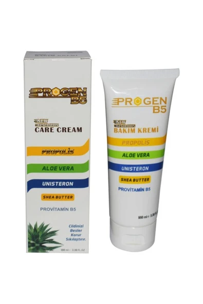 PROGEN B5 Propolis, Aloevera, Unisteron, Shea Yağı, Provitamin B5 Içerikli 100 Ml Bakım Kremi