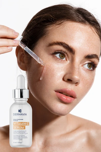 DERMAVİA Aydınlatıcı Leke Karşıtı Vitamin C Serumu 30 Ml Parlak Dayanıklı Görünüm - 4