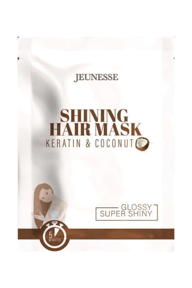 JEUNESSE Shining Hair Mask Keratin&coconut 30 gr Saç Maski ürün görseli