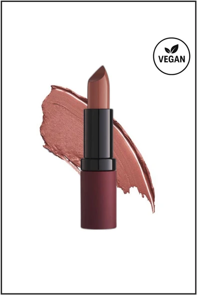 GOLDEN ROSE Velvet Matte Lipstick 01 Velvet Mat Ruj 4,2 g - Resim 2