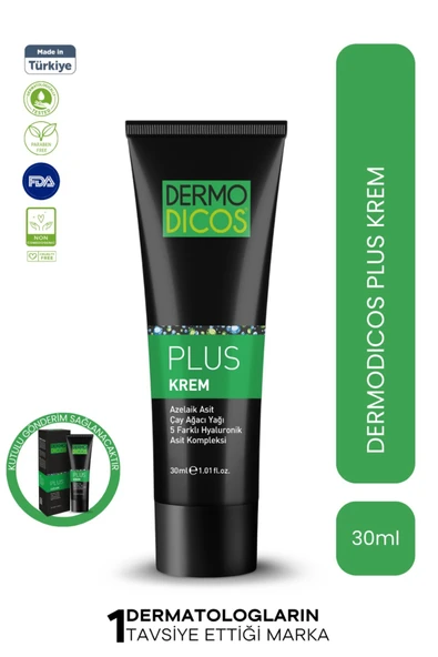 TTO Dermodicos Plus Gece Kremi 30 ml (% 20 AZELAİK ASİT)