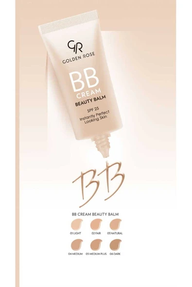 GOLDEN ROSE Bb Cream Beauty Balm No Fair No:02 - 5