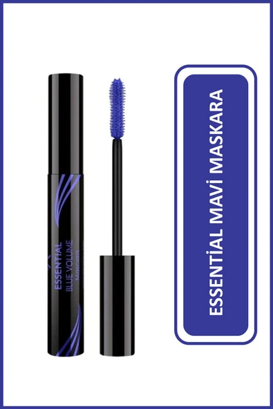 GOLDEN ROSE Essential Blue Volume Mascara - Mavi Maskara