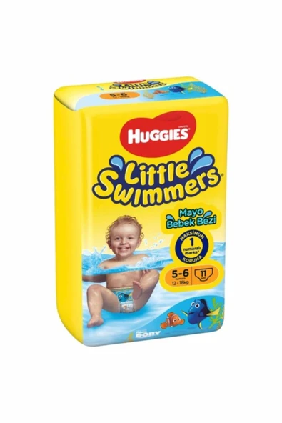 HUGGİES Littte Swimmers Mayo Bebek Bezi 12-18 Kg 11'li - 2