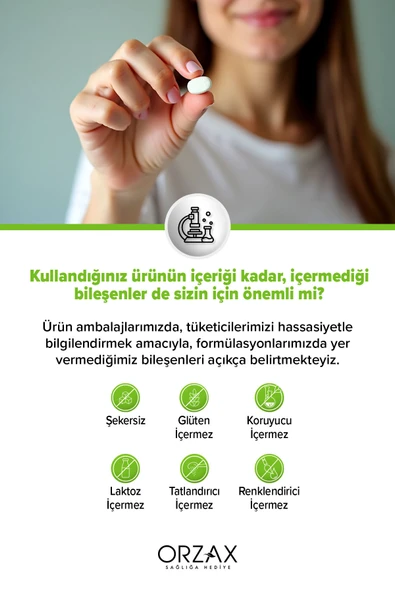 OCEAN Orzax Daily One Energy Ginseng CoQ10 30 Tablet - Resim 6