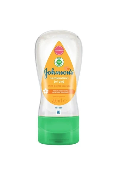 JOHNSON'S Johnson’s Bebek Nemlendirici Jel Yağ Bebek Yağı 200 ml - 2