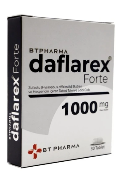 BTPHARMA DAFLAREX FORTE 1000 MG 30 TABLET