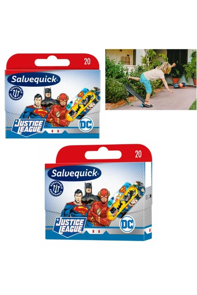 SALVELOX Justıce League Yara Bandı 20 Li