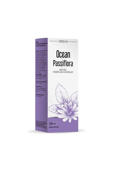 OCEAN Passiflora 150 Ml Şurup ürün görseli