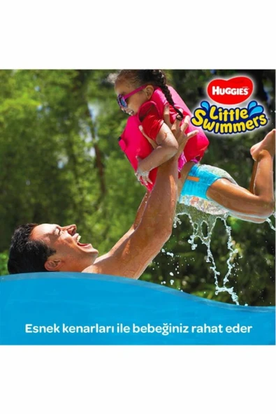HUGGİES Littte Swimmers Mayo Bebek Bezi 12-18 Kg 11'li - 6