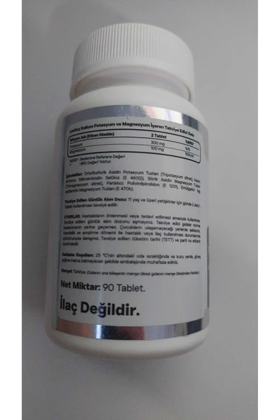 LEEROY Kalium 90 tablet - Resim 2