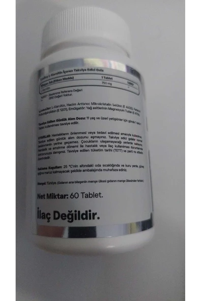 LEEROY L Karnitin 60 tablet - 2