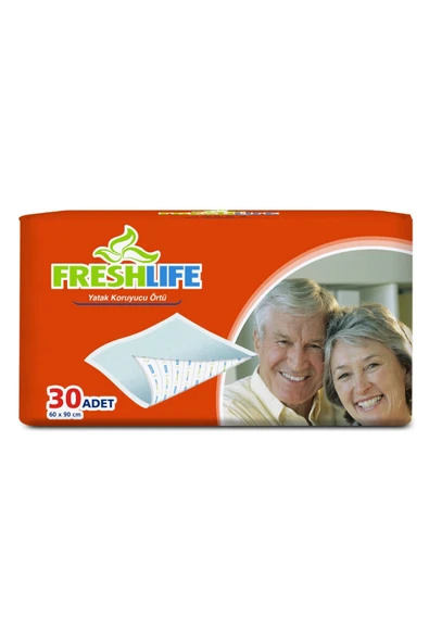 FRESHLİFE Yatak Koruyucu Örtü 60x90 cm 30 Adet - 2
