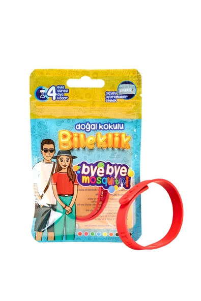 BYE BYE MOSQUİTO Sivrisinek Bilekliği Yetişkin - 2
