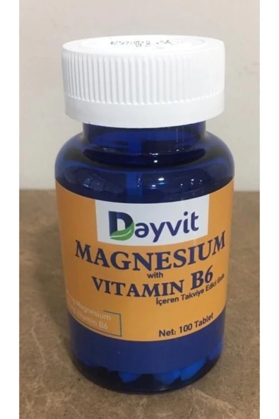 DAYVİT Dayvıt Magnesıum Vıtamin .b6 100 Tb. ürün görseli